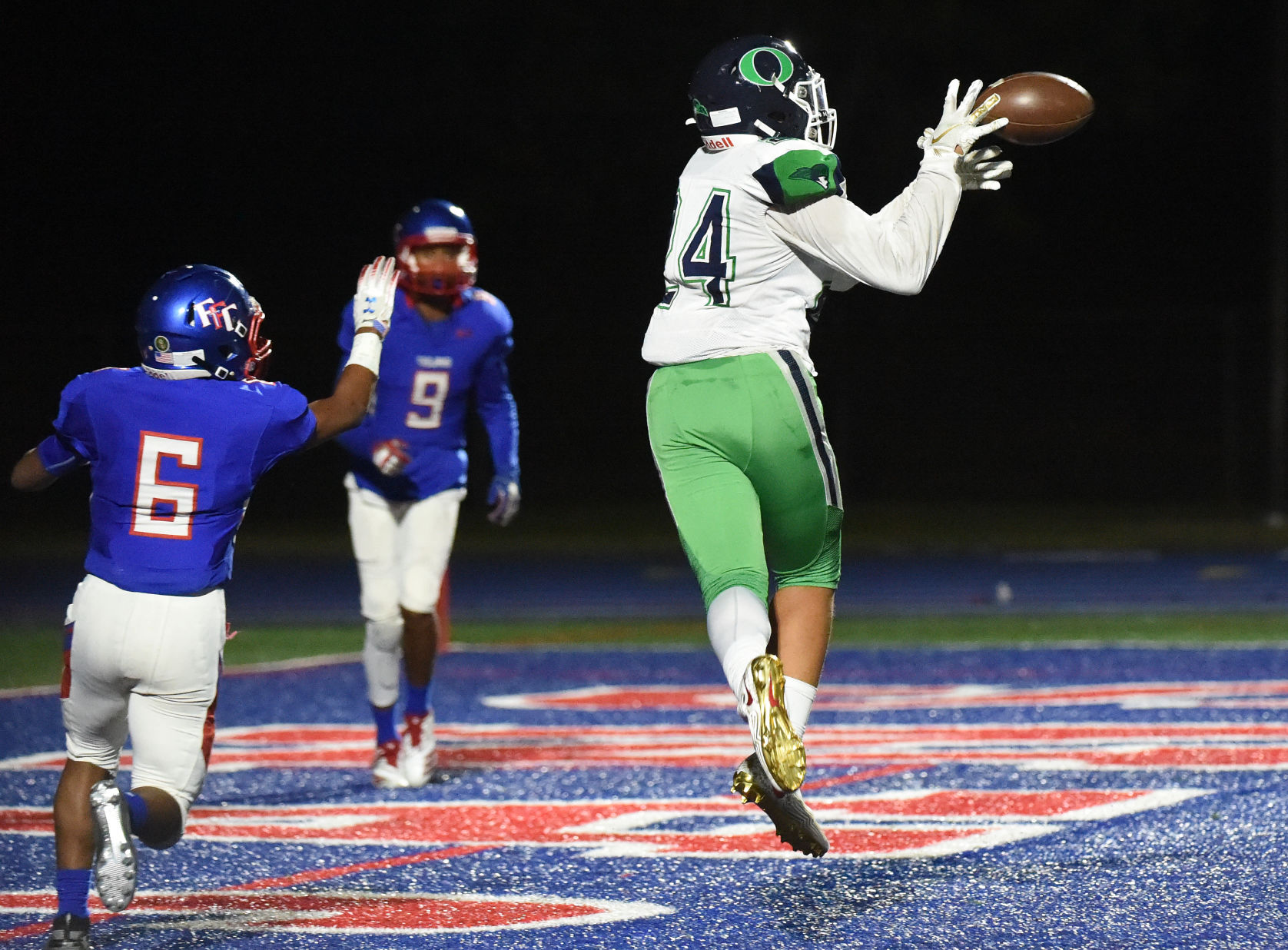 PHOTOS: Fountain-Fort Carson Trojans (21) Overland Trailblazers (29)